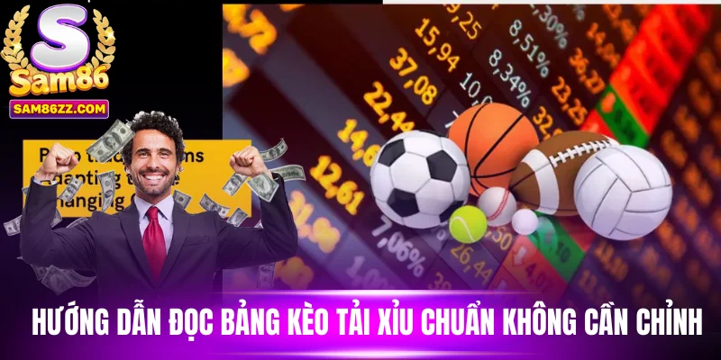 Hướng dẫn đọc bảng kèo tải xỉu chuẩn không cần chỉnh